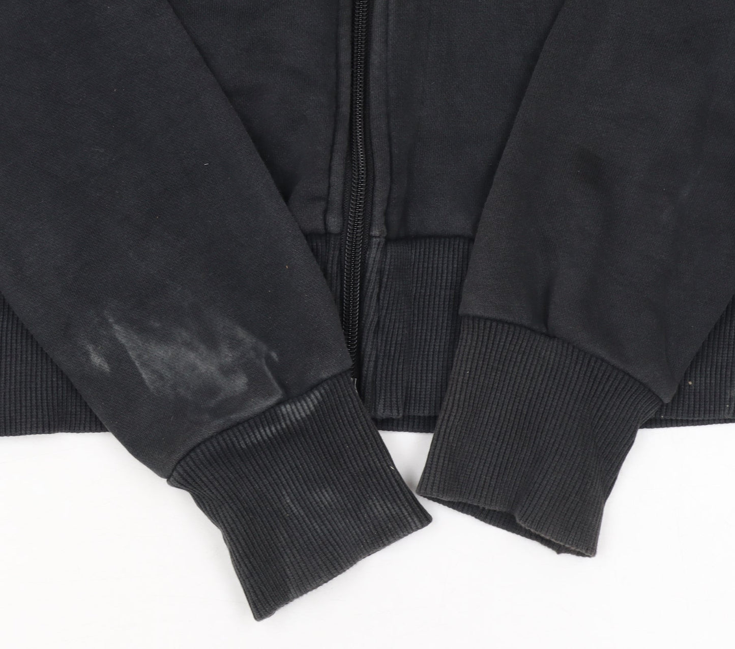 Nike Women’s Black Full Zip Hoodie Size M 10/12 Hooded Sweatshirt