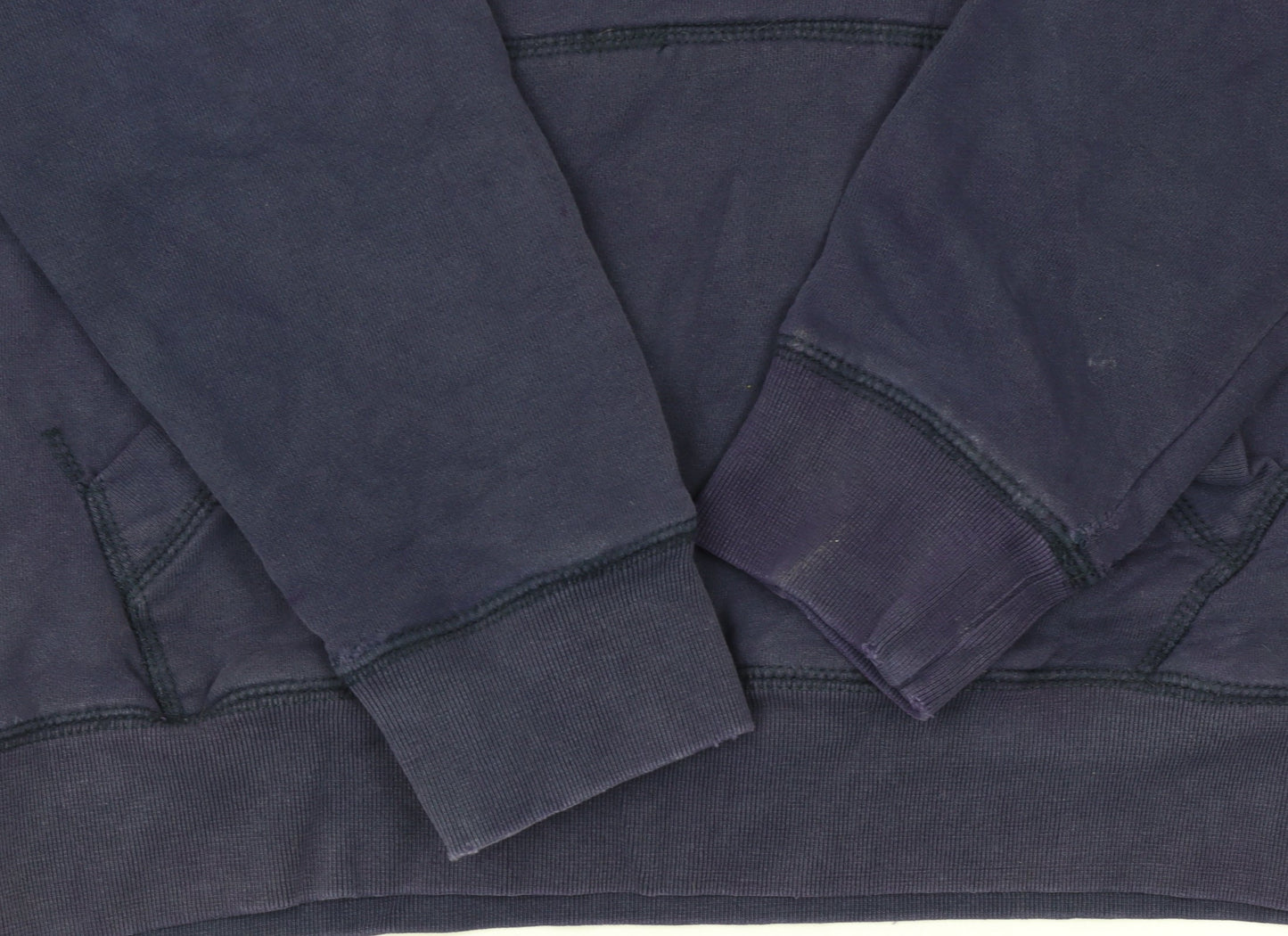 Levi's Girls Blue Pullover Hoodie 16 Years Fleece Lined Logo Sweatshirt