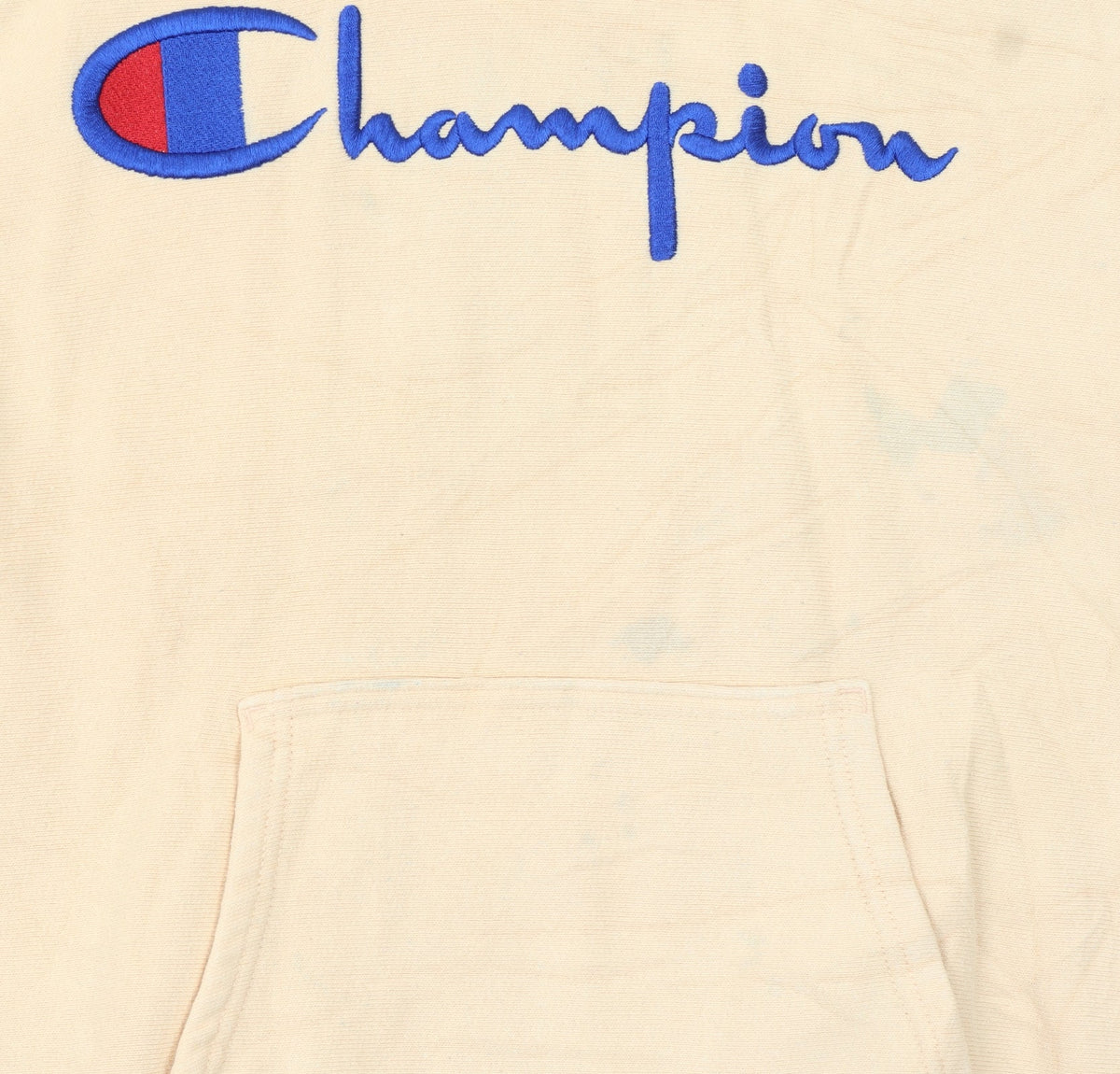Champion Womens Beige Reverse Weave Pullover Hoodie Size L