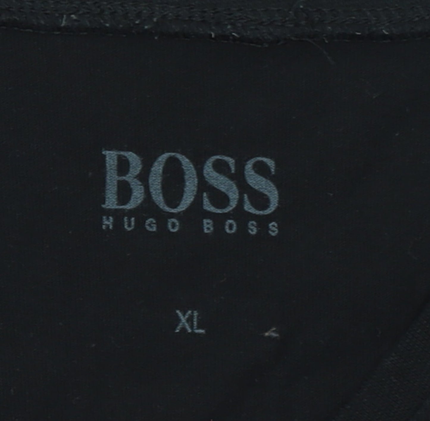 Hugo Boss Men's Black V-Neck Cotton T-Shirt XL