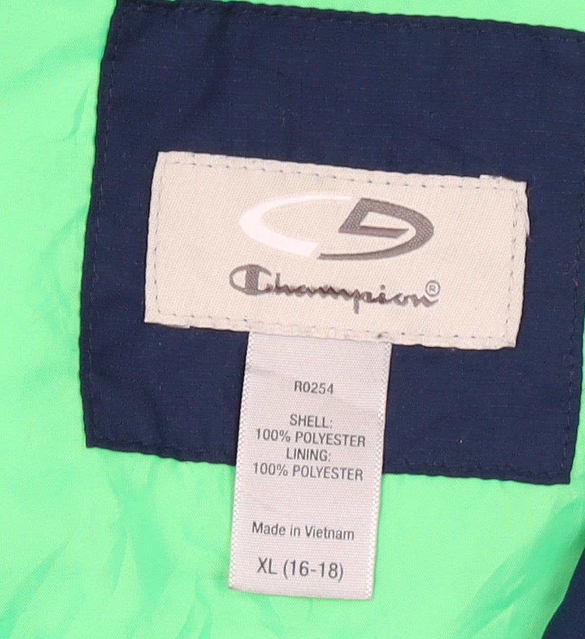 Champion Boys Blue Hooded Rain Coat Jacket XL (16 Years) Waterproof