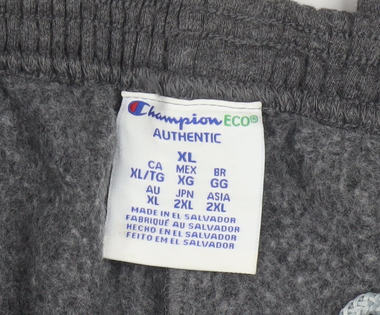 Champion Men's Grey XL Sweatpants Fleece Athletic Joggers