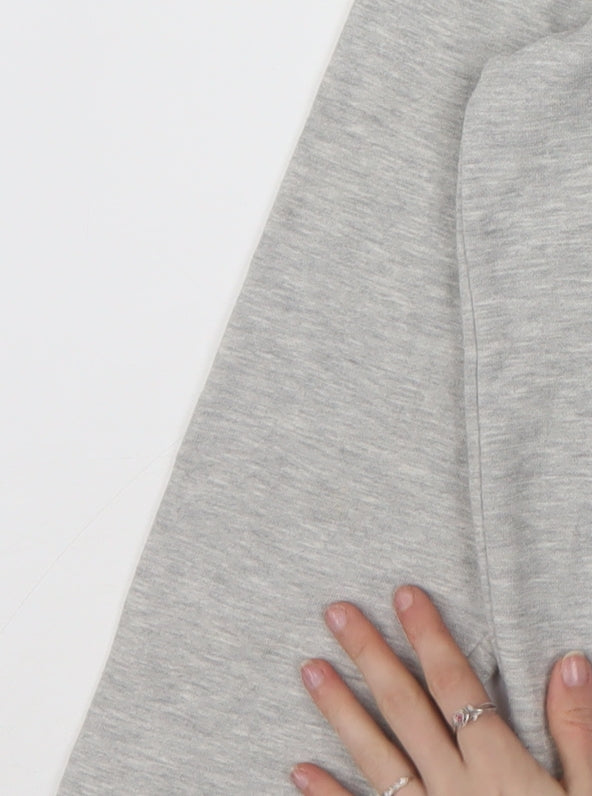 Champion Women's Grey XL Pullover Hoodie with Logo