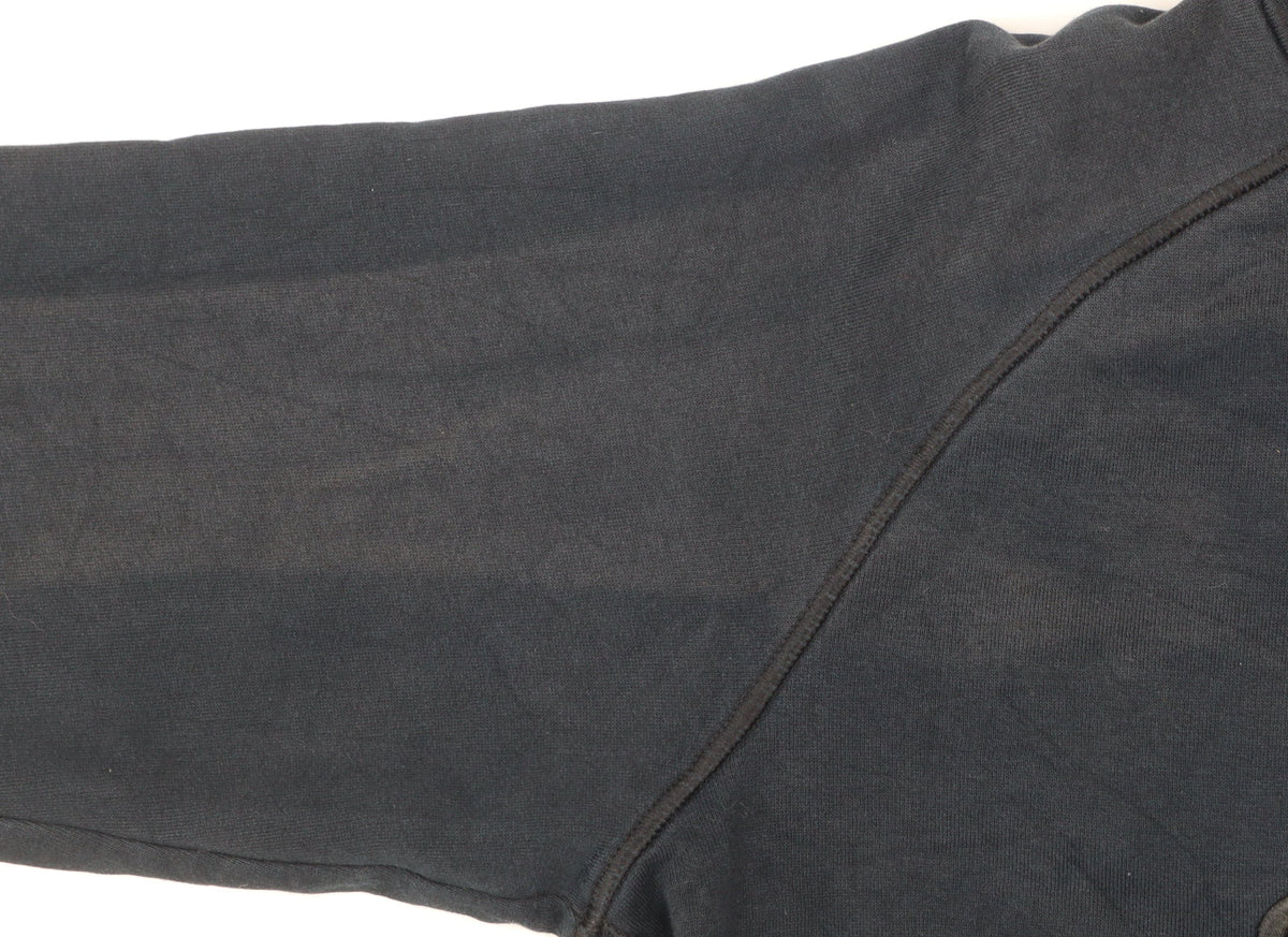 Adidas Boys Black Pullover Hoodie 13-14 Years Cotton Blend Logo Sweatshirt
