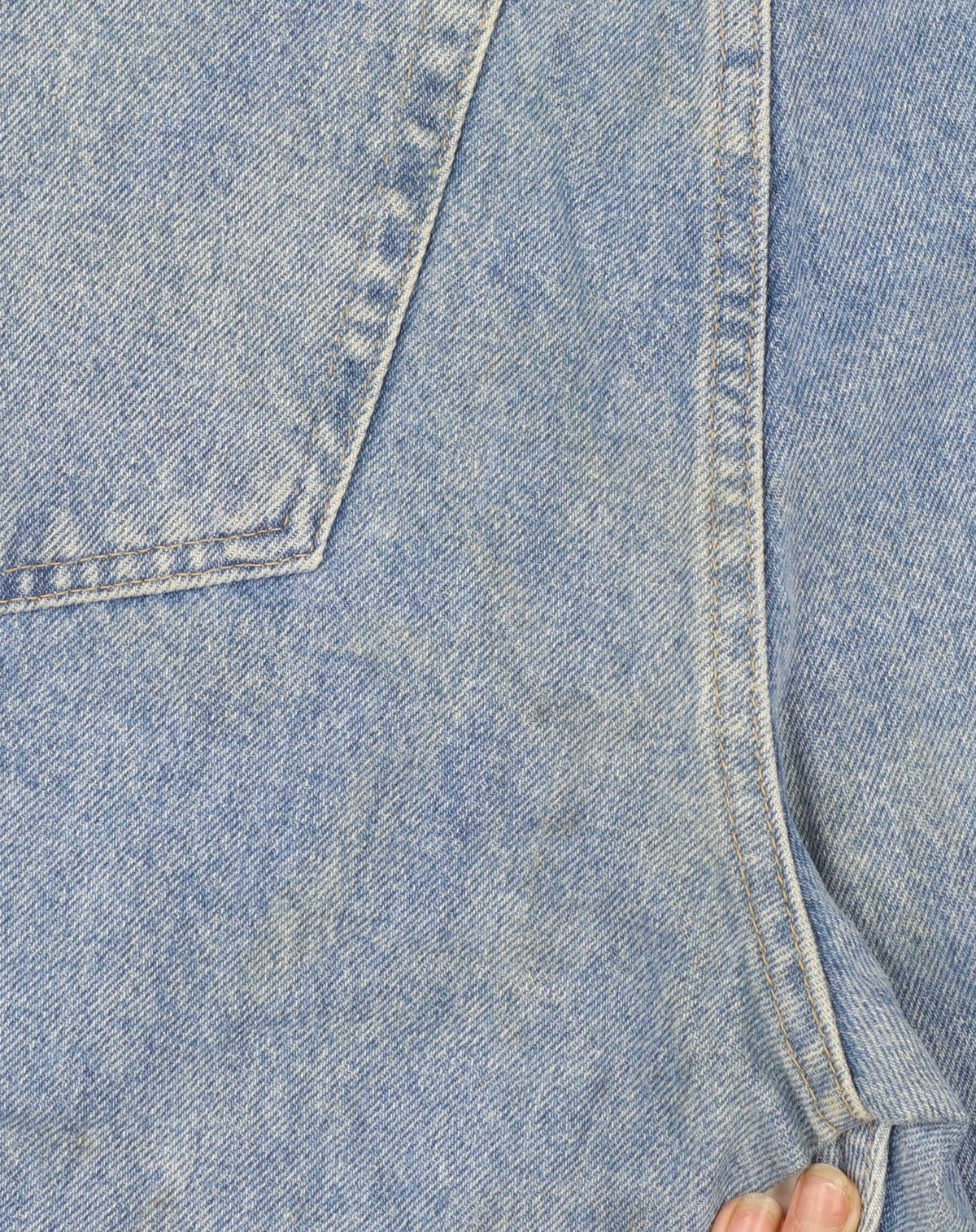 Wrangler Men’s Blue Light Wash Straight Leg Denim Jeans 34x31