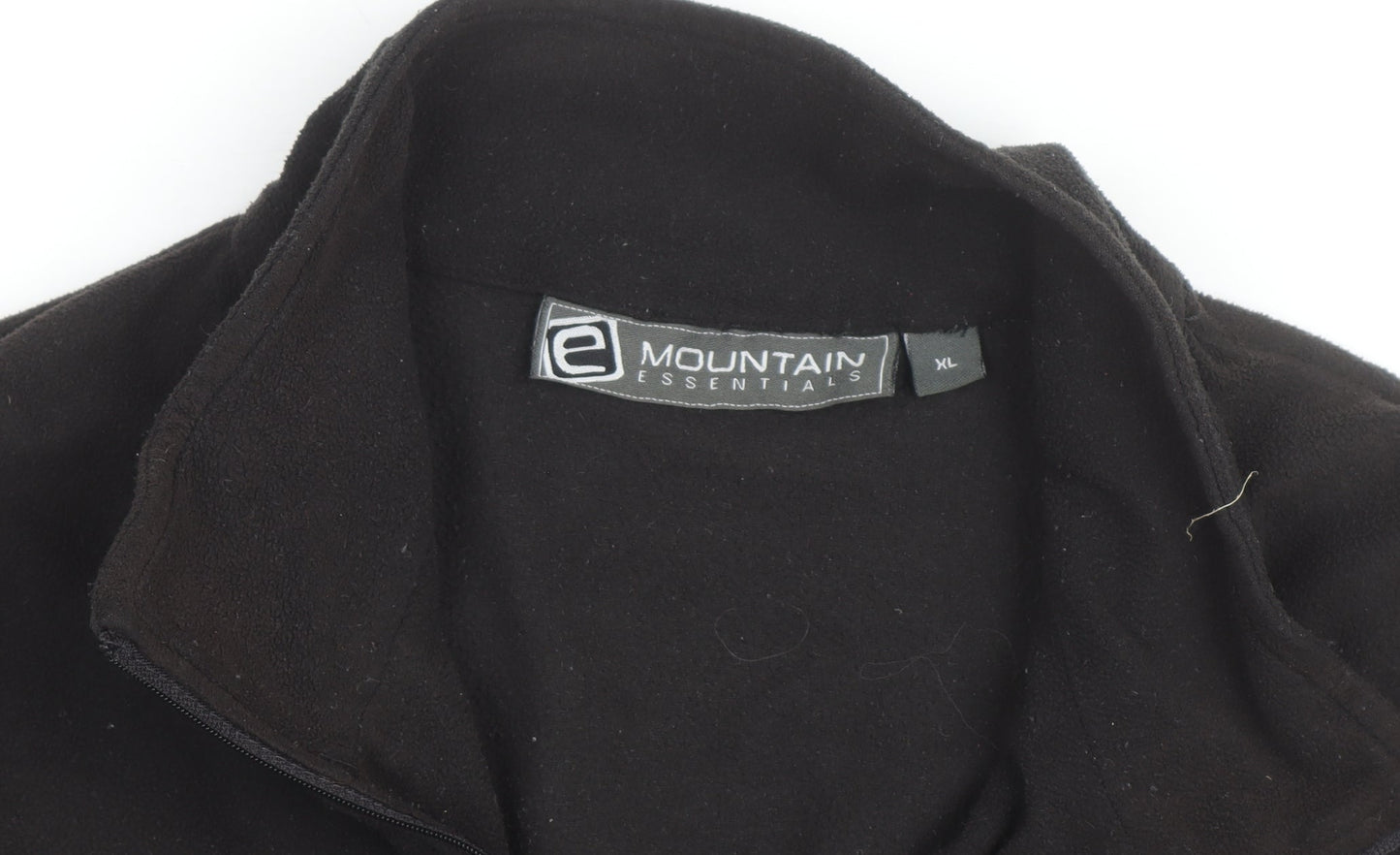 Mountain Essentials Men's Black XL Fleece 1/4 Zip Active Jacket