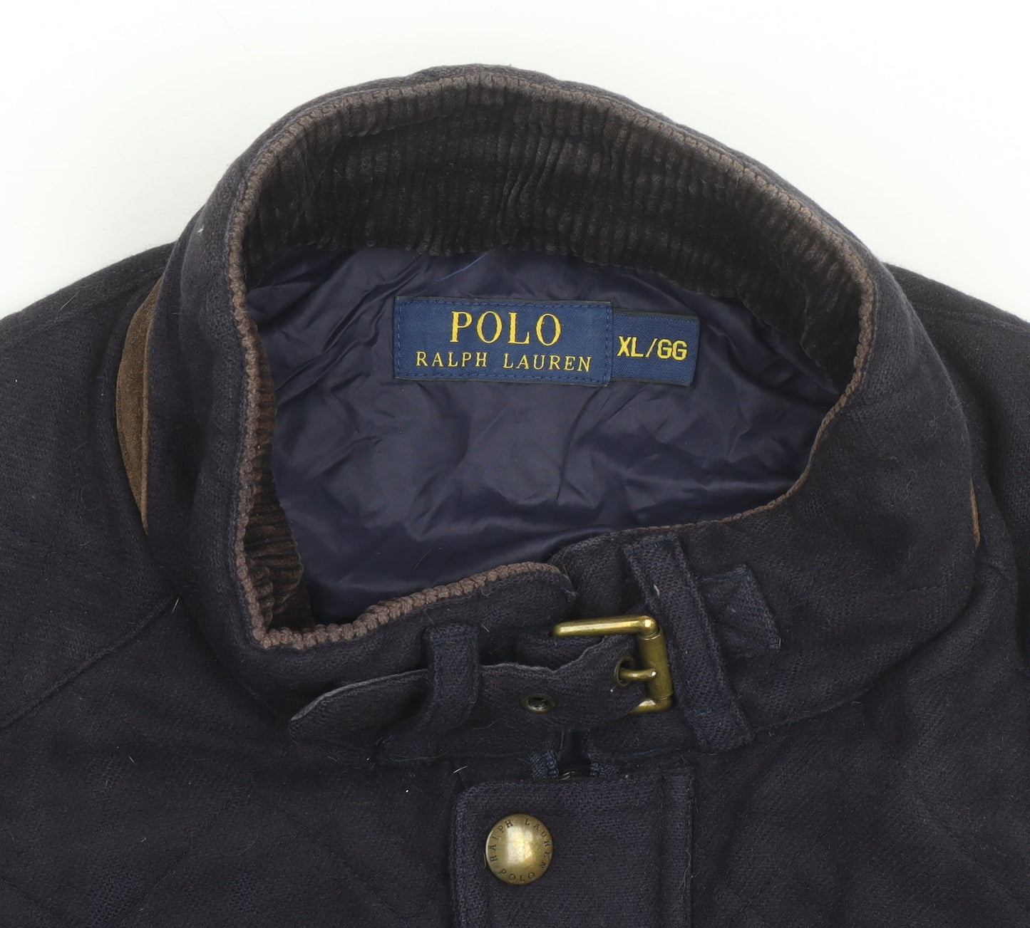 Polo Ralph Lauren Men's Navy Quilted Waistcoat XL Lined Vest
