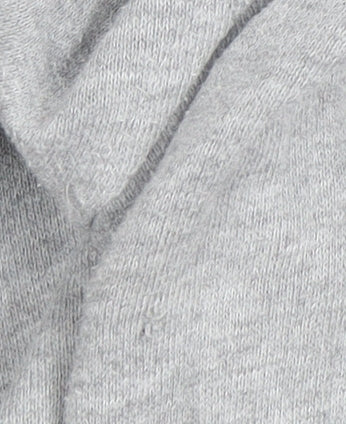Champion Boys Grey Pullover Hoodie Size 7 Cotton Blend Logo Sweatshirt