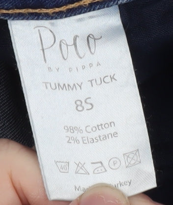 Poco by Pippa Women's Blue High Rise Skinny Jeans Size 8