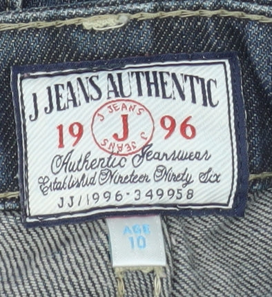 J Jeans Authentic Boys Blue Straight Denim Jeans Age 10 Regular Fit