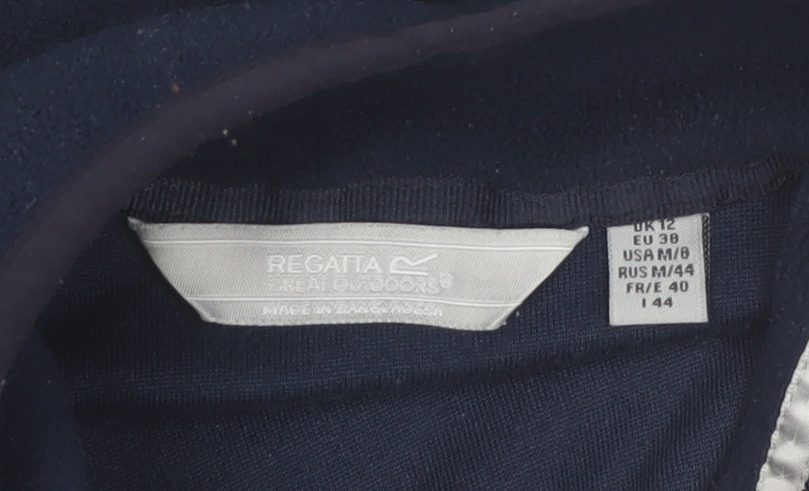 Regatta Women’s Blue Full Zip Fleece Jacket Size 12