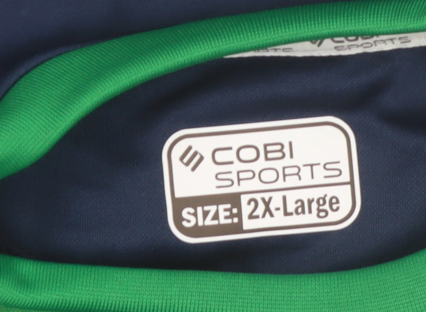 COBI Sports Men's Multicoloured 2XL Pullover Sweatshirt