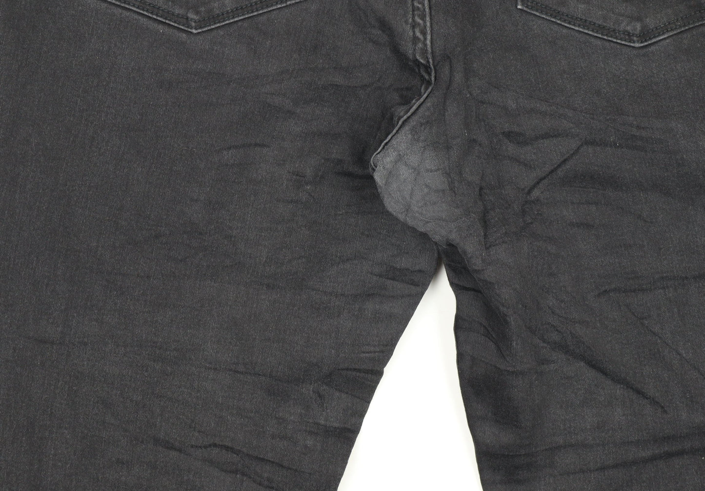 Levi's Women's Black High Rise Skinny Jeans Size 16 Stretch Denim