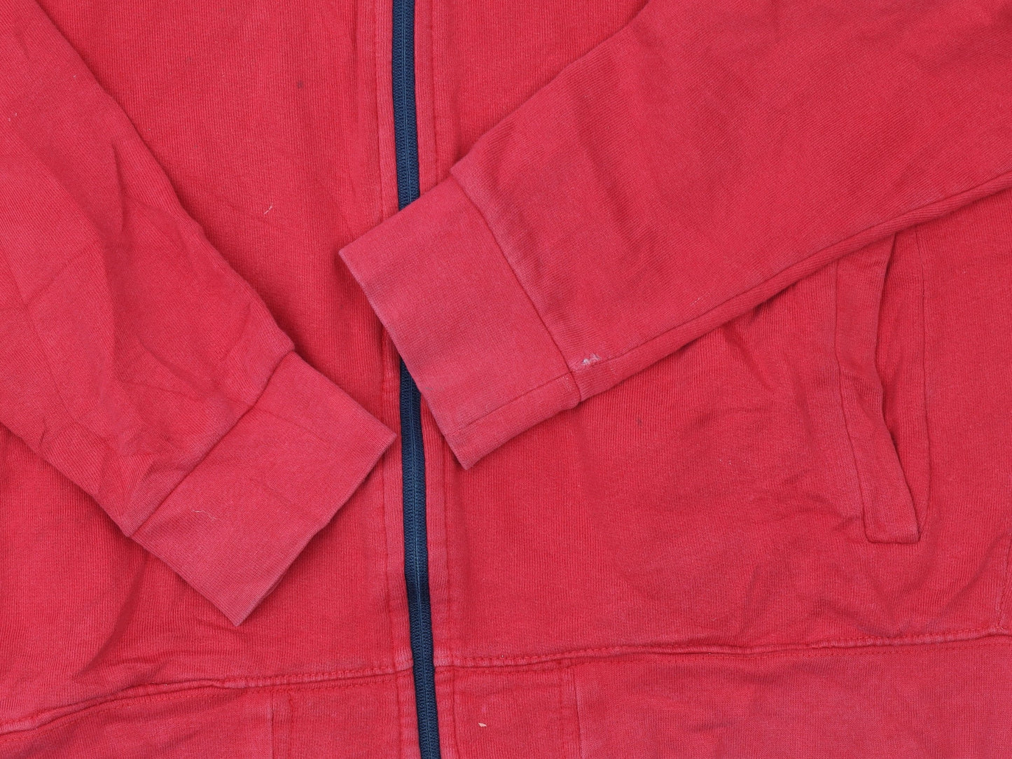Kappa Men's Red Grey Track Jacket Medium Full Zip Sportswear