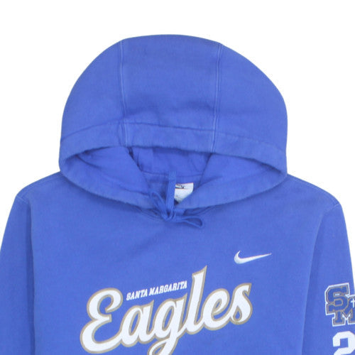 Nike Mens Blue Santa Margarita Eagles Pullover Hoodie Size M