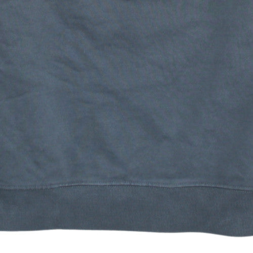 Nike Women’s Grey Cotton Blend Pullover Sweatshirt M Logo