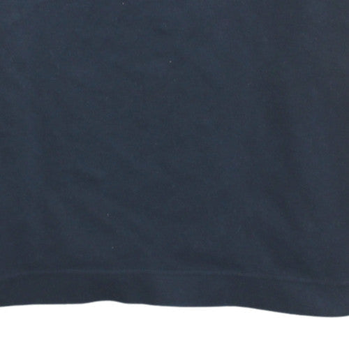 Nautica Men's Black XL Polo Shirt 100% Cotton Short Sleeve