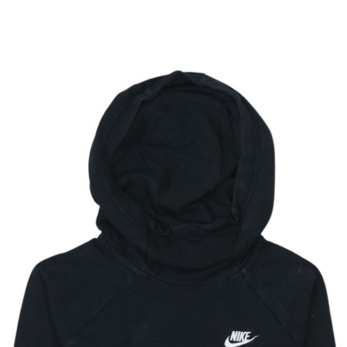 Nike Womens Black XS Pullover Hoodie Sweatshirt with Logo
