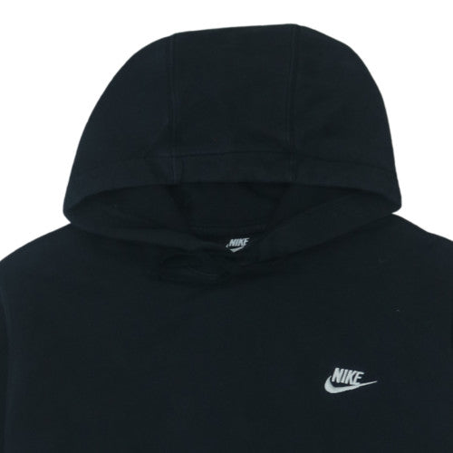Nike Men Black Pullover Hoodie Regular Fit Fleece Sportswear M