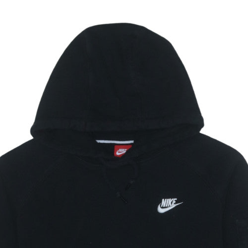 Nike Men's Black Pullover Hoodie M Regular Fit Sports Style