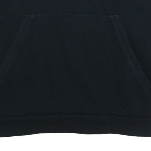 Adidas Men's Black XL Pullover Hoodie with Logo Fleece Sweatshirt