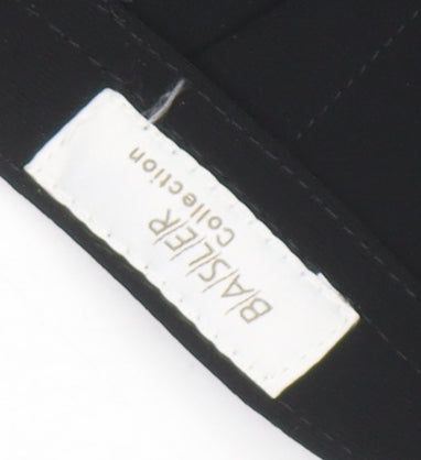Basler Women's Black Wide-Leg Tailored Trousers Size 12