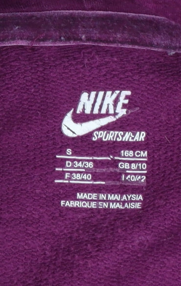 Nike Women's Purple Pullover Hoodie Size Small 8/10 Sportswear