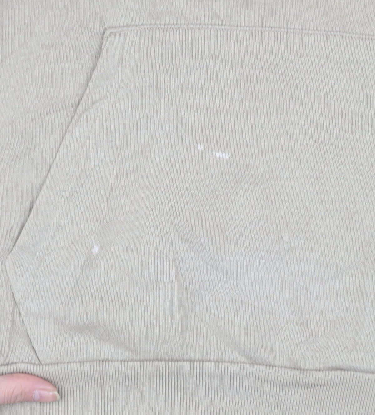 Puma Men's Beige Pullover Hoodie Medium Logo Fleece Sweatshirt