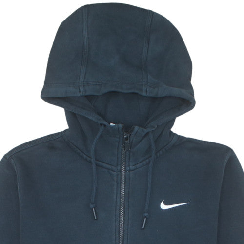 Nike Men's Blue Full Zip Hoodie Size S Fleece Sportswear