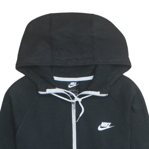 Nike Men's Black Full Zip Hoodie Small Regular Fit Sweatshirt