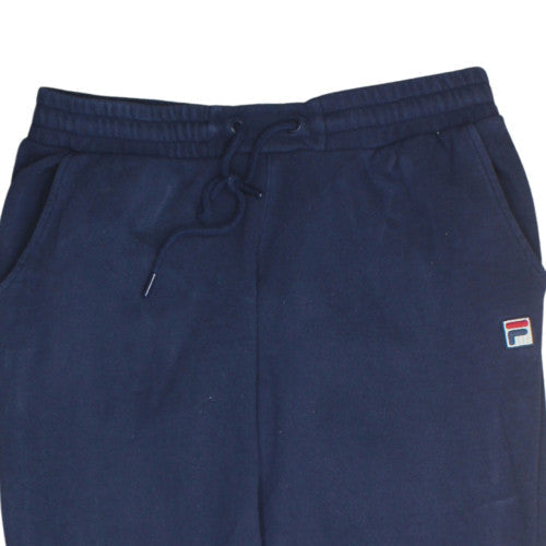 Fila Mens Blue Jogger Sweatpants M Regular Fit Elastic Waist