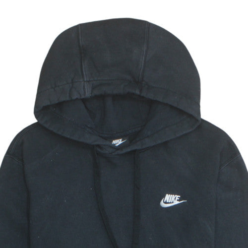 Nike Women's Black Pullover Hoodie Size S Cotton Blend Logo