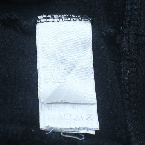 The North Face Men's Black Pullover Sweatshirt Small Fleece Zip Pocket