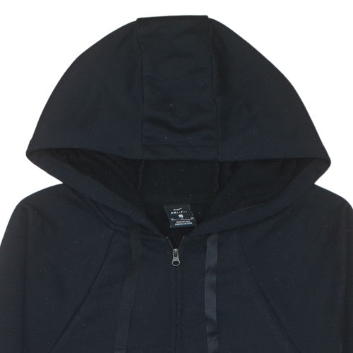 Nike Men's Black Full Zip Dri-Fit Hoodie Size M