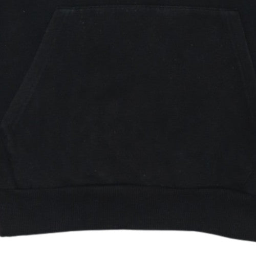 Puma Men's Black Pullover Hoodie Medium Logo Fleece Sweatshirt