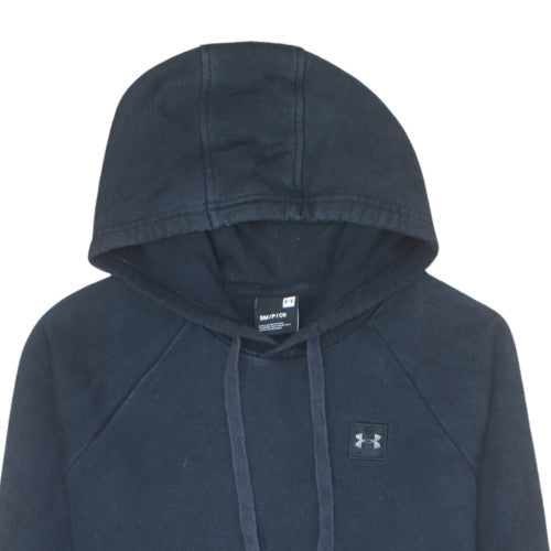 Under Armour Men's Black Pullover Hoodie Small Cotton Blend