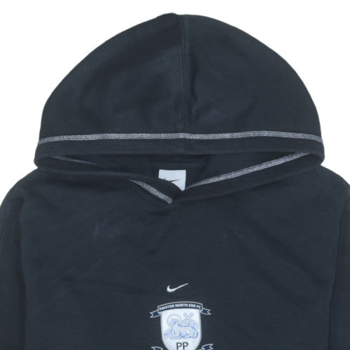 Nike Men's Black Pullover Hoodie M Sports Fleece Sweatshirt