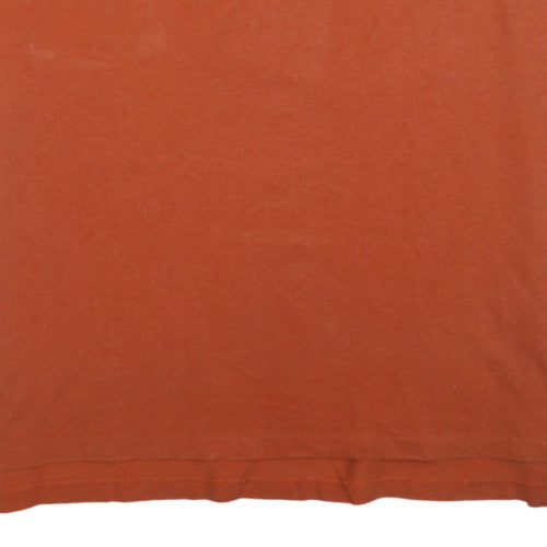 Ralph Lauren Men's Orange Cotton Short Sleeve Polo Shirt XL
