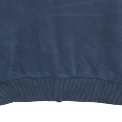 Kappa Men's Blue XL Pullover Sweatshirt Sports Logo Crew Neck