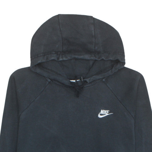 Nike Women's Black Pullover Hoodie XL with Logo Detail