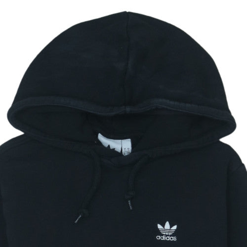 Adidas Men's Black Small Pullover Hoodie Sweatshirt Fleece
