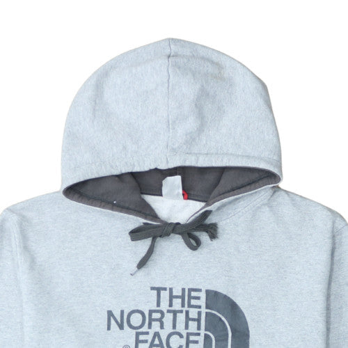 The North Face Men's Grey XL Pullover Hoodie Fleece Outdoor Sweatshirt
