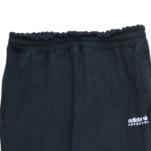 Adidas Men’s Black Fleece Jogger Trousers L Regular Fit