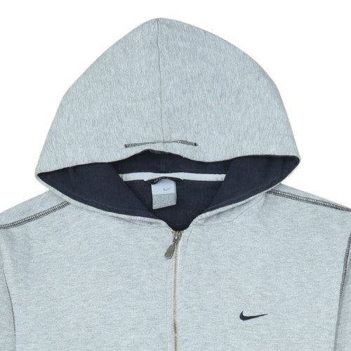 Nike Air Max Men's Grey Full Zip Hoodie Size L Sportswear