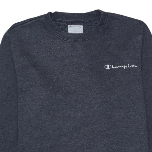 Champion Men's Grey Small Pullover Crew Neck Sweatshirt