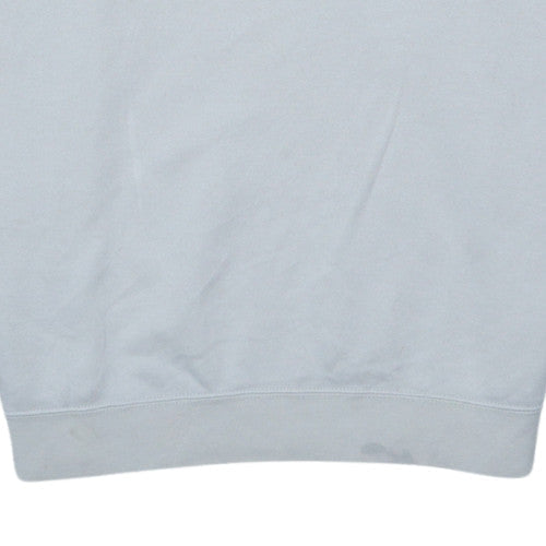 Nike Men's Grey Crew Neck Pullover Sweatshirt M Regular Fit