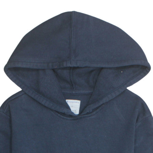 Champion Men's Blue Pullover Hoodie Small Logo Sportswear