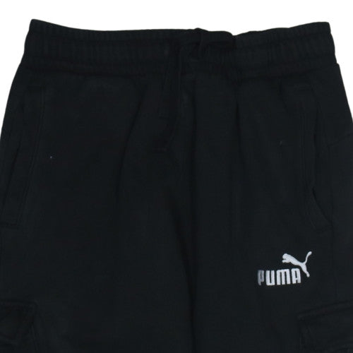 Puma Men's Black Cargo Jogger Trousers Size S