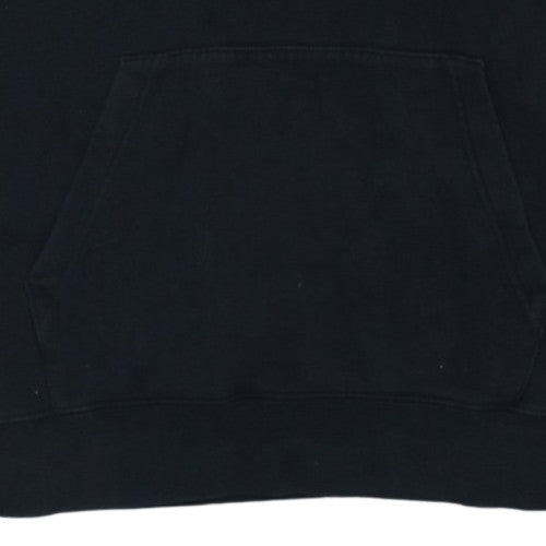 Nike Men's Black Pullover Hoodie M Regular Fit Fleece Sweatshirt