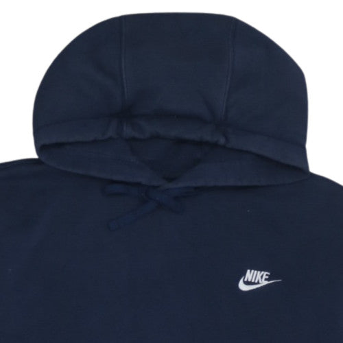 Nike Men's Blue Pullover Hoodie Size L Regular Fit Sports Fleece